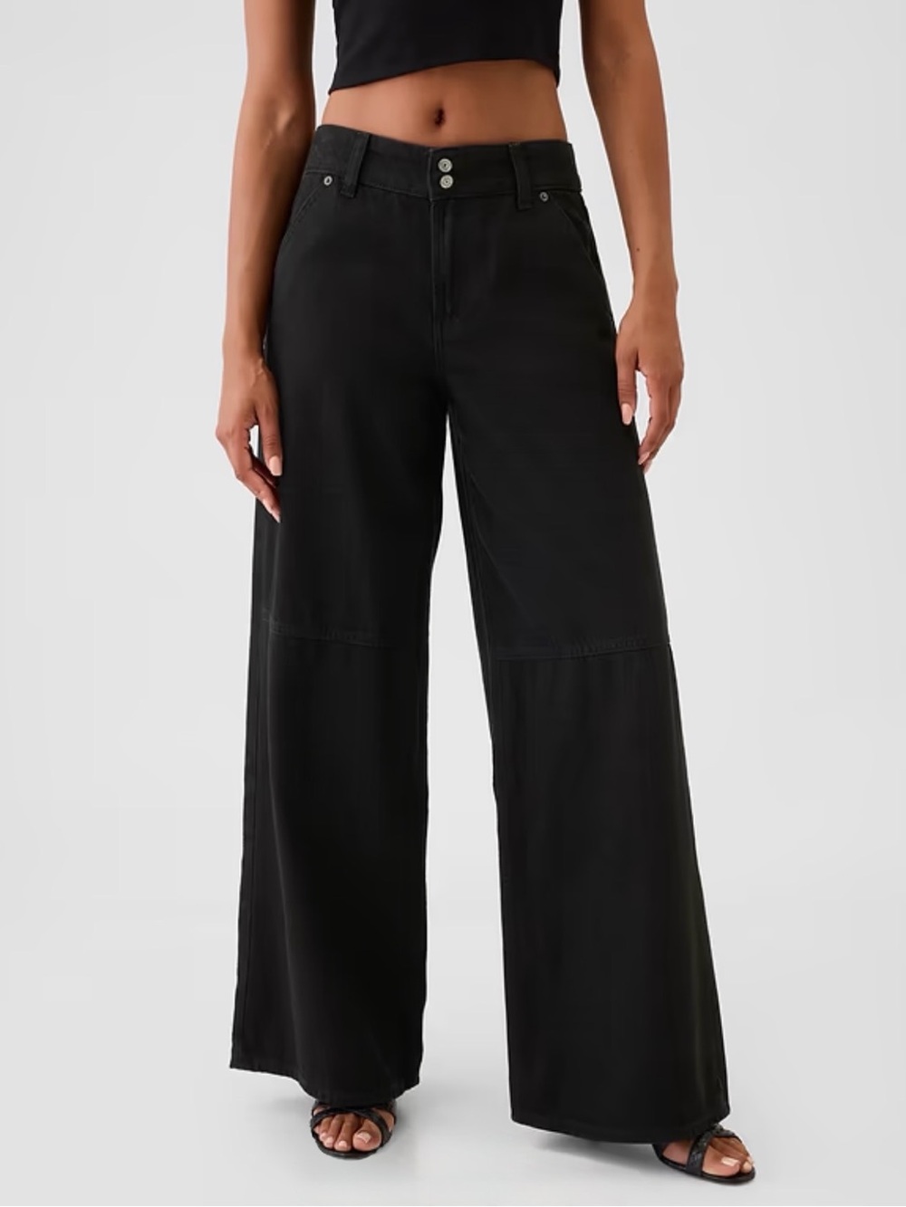 GAP | Mid-Rise UltraSoft Baggy Jeans - TALL